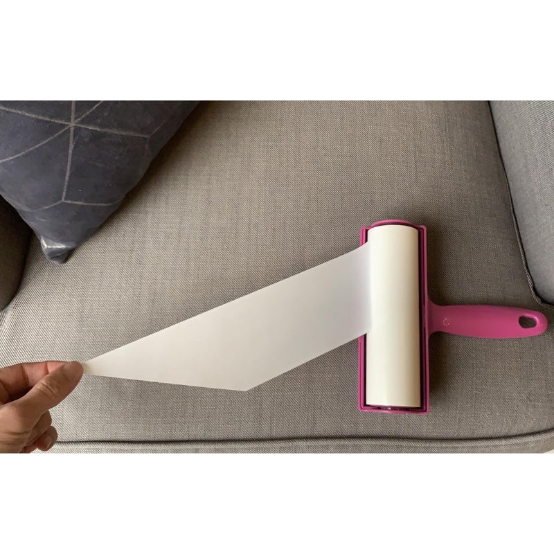 Metkix Refill for Metkix Supersize 6.3 inches Lint Roller 5 Packs Total 300 Sheets - Image 2